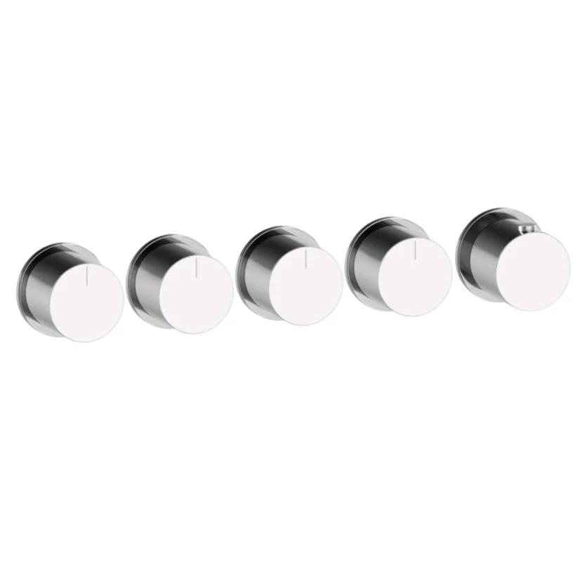 Смеситель для душа, Gessi, Anello, на 4 потребителя, цвет-хром