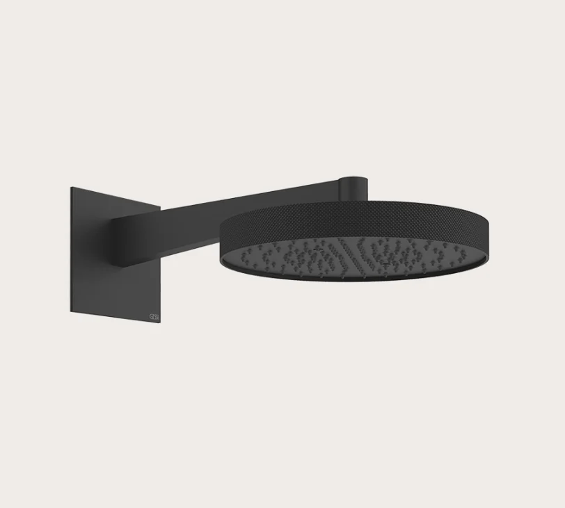 Верхний душ, Gessi, 300*300, цвет-Matt Black