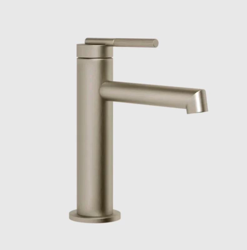 Смеситель для раковины, Gessi, Ingranaggio, цвет-Finox Brushed Nickel