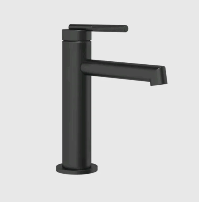 Смеситель для раковины, Gessi, Ingranaggio, цвет-черный матовый