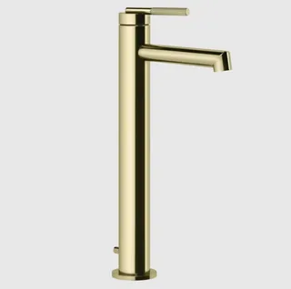 Смеситель для раковины, Gessi, Ingranaggio, цвет-Brass PVD