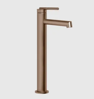 Смеситель для раковины, Gessi, Ingranaggio, цвет-Copper Brushed PVD
