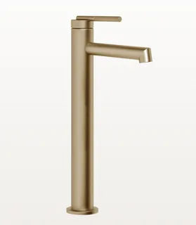 Смеситель для раковины, Gessi, Ingranaggio, цвет-Warm Bronze Brushed PVD