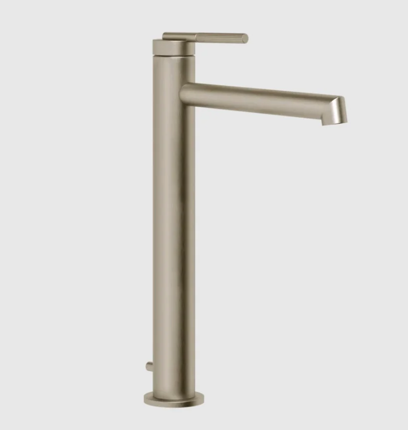 Смеситель для раковины, Gessi, Ingranaggio, цвет-Finox Brushed Nickel