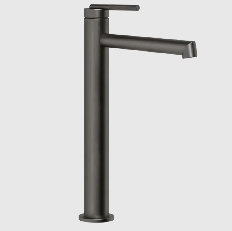 Смеситель для раковины, Gessi, Ingranaggio, цвет-Black Metal Brushed PVD