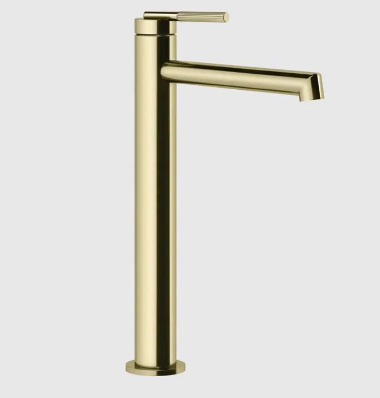 Смеситель для раковины, Gessi, Ingranaggio, цвет-Brass PVD