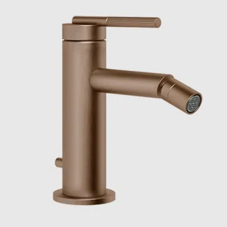 Смеситель для биде, Gessi, Ingranaggio, цвет-Copper Brushed PVD
