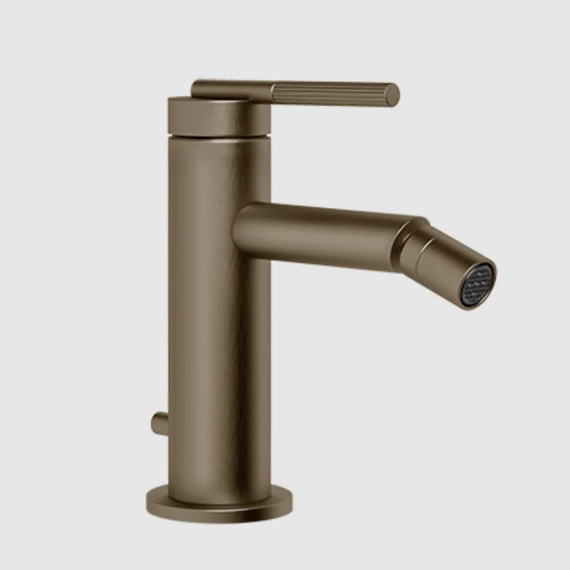 Смеситель для биде, Gessi, Ingranaggio, цвет-Coffee Bronze Brushed PVD