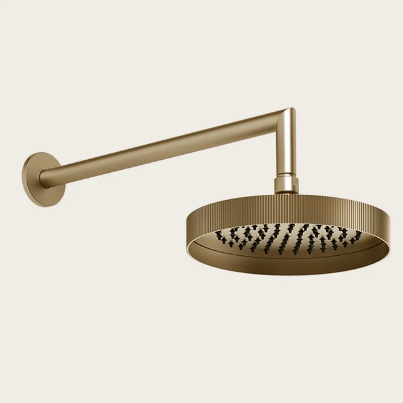Верхний душ, Gessi, Rigato, 218*218, цвет-Warm Bronze Brushed PVD