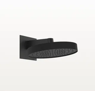 Верхний душ, Gessi, Rigato, 300*300, цвет-Matt Black