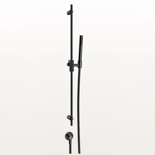 Душевой гарнитур, Gessi, Ingranaggio, 23, цвет-Black Metal PVD