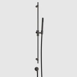 Душевой гарнитур, Gessi, Ingranaggio, 23, цвет-Black Metal Brushed PVD