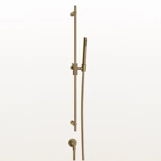 Душевой гарнитур, Gessi, Ingranaggio, 23, цвет-Warm Bronze Brushed PVD