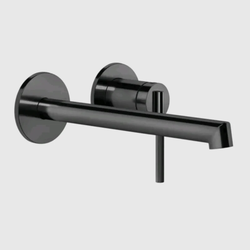 Смеситель для раковины, Gessi, Ingranaggio, цвет-Black Metal PVD