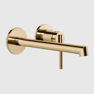 Смеситель для раковины, Gessi, Ingranaggio, цвет-Warm Bronze PVD
