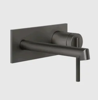 Смеситель для раковины, Gessi, Ingranaggio, цвет-Black Metal Brushed PVD