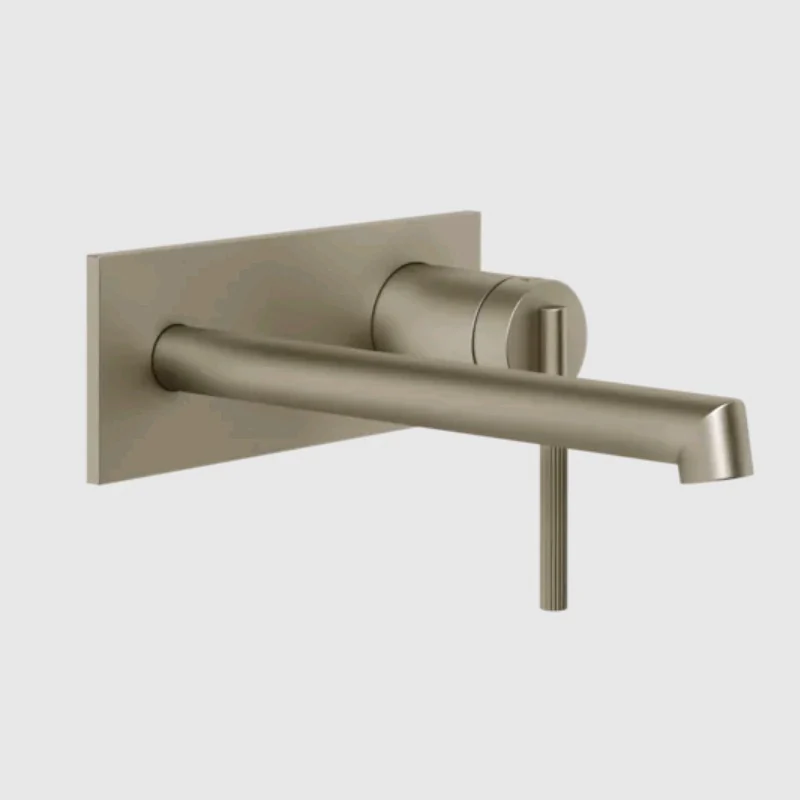 Смеситель для раковины, Gessi, Ingranaggio, цвет-Finox Brushed Nickel