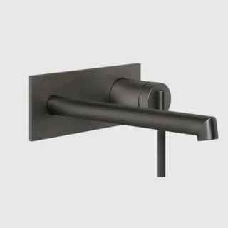 Смеситель для раковины, Gessi, Ingranaggio, цвет-Black Metal Brushed PVD