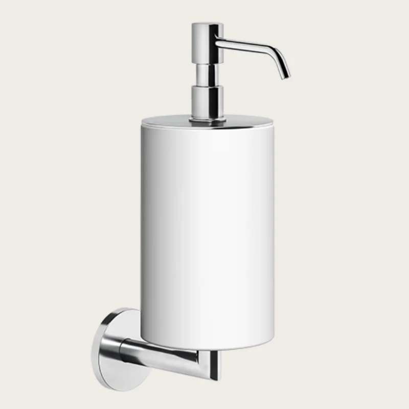 Дозатор для жидкого мыла, Gessi, шгв 75*128*243, цвет дозатора-хром/белый