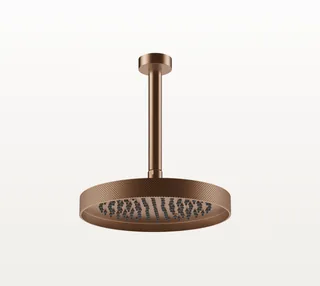 Верхний душ, Gessi, Tondo, 250*250, цвет-Copper Brushed PVD