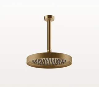 Верхний душ, Gessi, Tondo, 250*250, цвет-Warm Bronze Brushed PVD