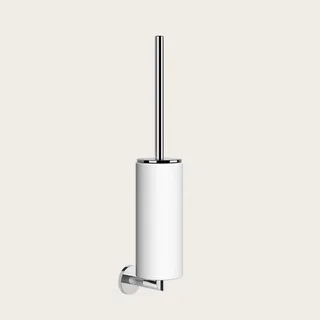 Ёршик, Gessi, Anello, шгв 76*107*470, цвет колбы-белый, цвет-хром