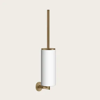 Ёршик, Gessi, Anello, шгв 76*107*470, цвет колбы-белый, цвет-Warm Bronze Brushed PVD