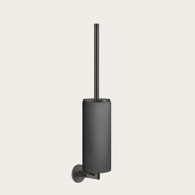 Ёршик, Gessi, Anello, шгв 76*107*469, цвет колбы-черный, цвет-Black Metal Brushed PVD