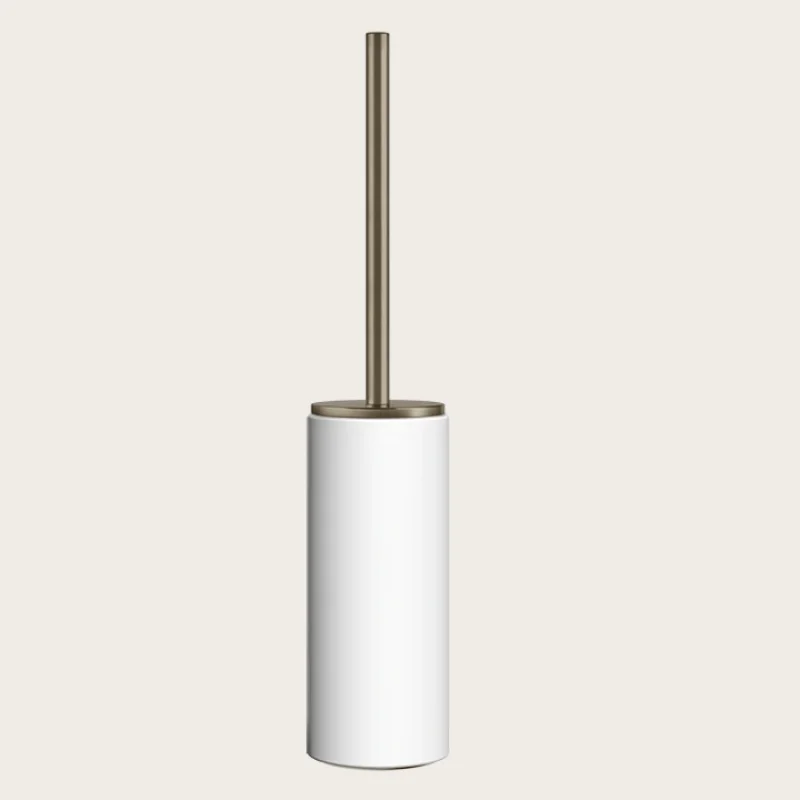 Ёршик, Gessi, шгв 76*76*423, цвет колбы-белый, цвет-Finox Brushed Nickel