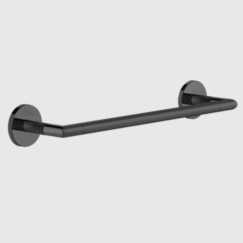 Полотенцедержатель, Gessi, Anello, шгв 350*77*50, цвет-Black Metal PVD