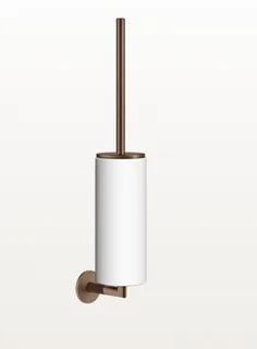 Ёршик, Gessi, Ingranaggio, шгв 76*107*469, цвет колбы-белый, цвет колбы/держателя-белый/Copper Brushed PVD