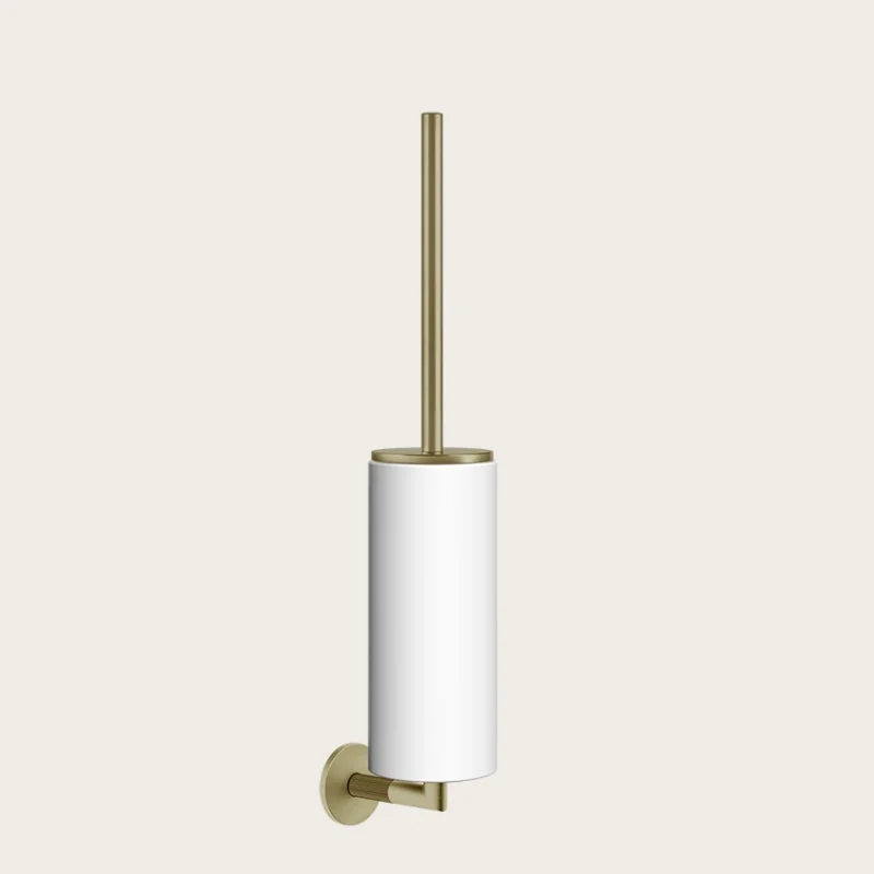 Ёршик, Gessi, Ingranaggio, шгв 76*107*469, цвет колбы-белый, цвет-Brushed Brass PVD
