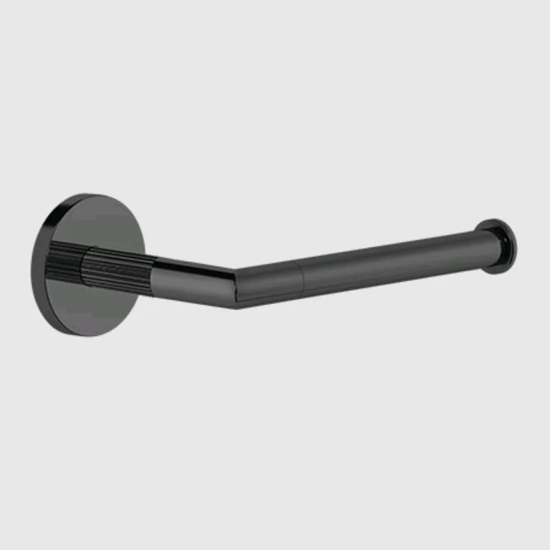 Бумагодержатель, Gessi, Ingranaggio, шгв 166*77*50, цвет-Black Metal PVD