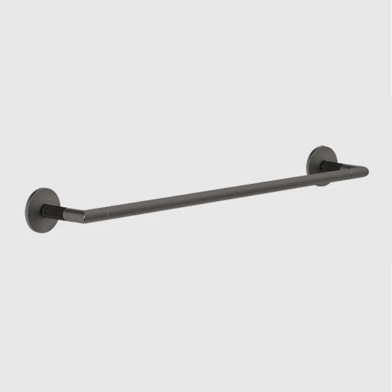 Полотенцедержатель, Gessi, Ingranaggio, шгв 500*77*50, цвет-Black Metal Brushed PVD