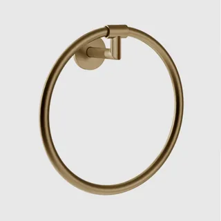 Полотенцедержатель, Gessi, Ingranaggio, шгв 222*78*224, цвет-Warm Bronze Brushed PVD