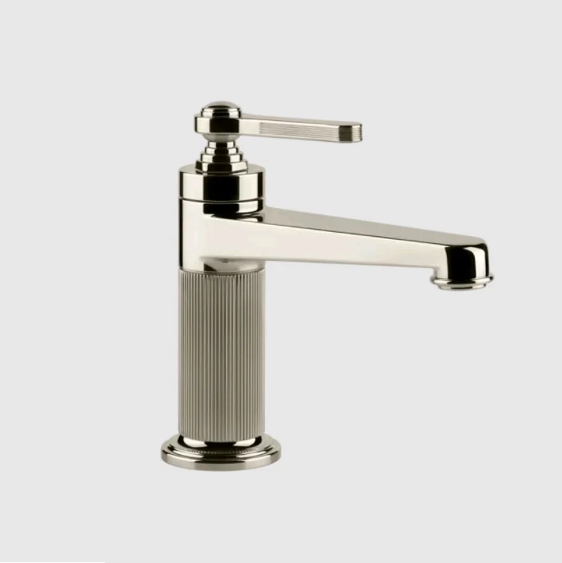 Смеситель для раковины, Gessi, VENTI20, цвет-Nickel PVD
