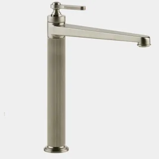 Смеситель для раковины, Gessi, VENTI20, цвет-Finox Brushed Nickel