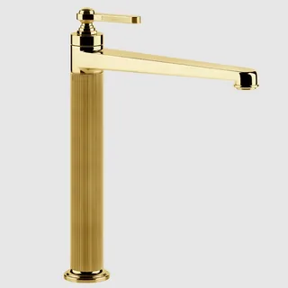 Смеситель для раковины, Gessi, VENTI20, на раковину/столешницу, цвет-Gold PVD — иконка