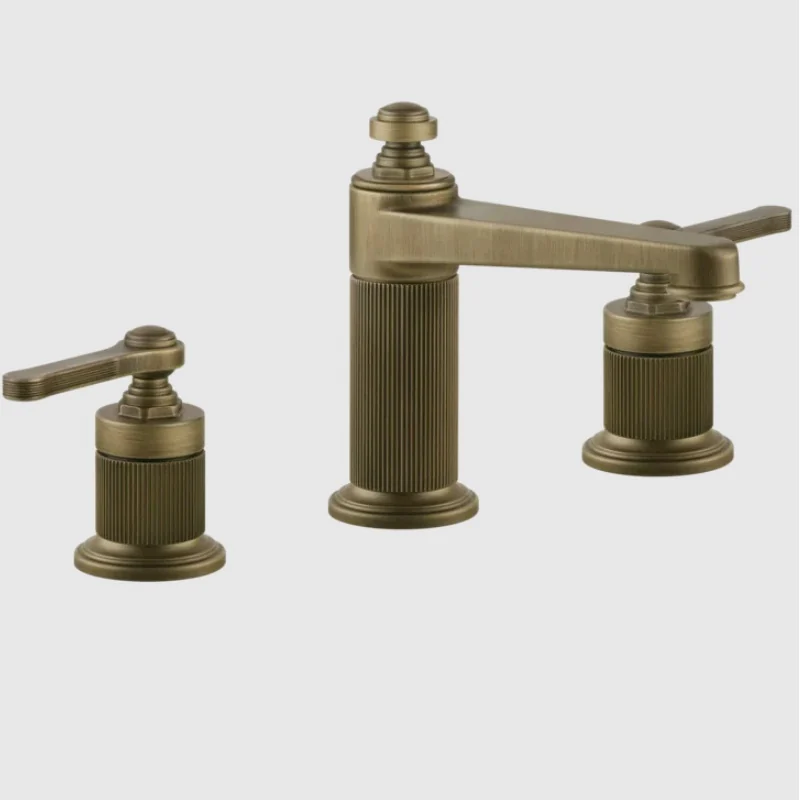 Смеситель для раковины, Gessi, VENTI20, цвет-Antique Brass