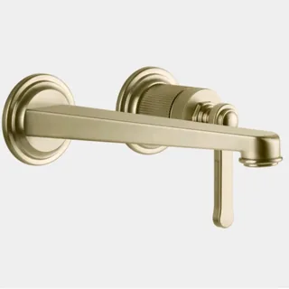 Смеситель для раковины, Gessi, VENTI20, цвет-Brushed Brass PVD