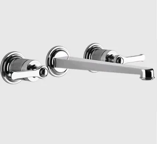 Смеситель для раковины, Gessi, VENTI20, цвет-хром
