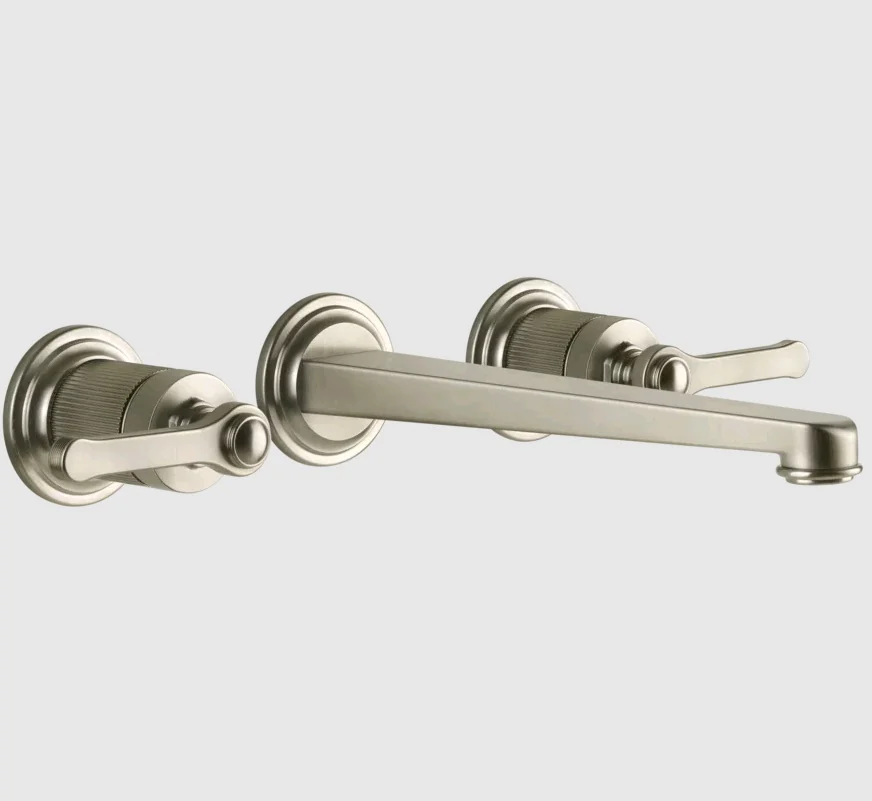 Смеситель для раковины, Gessi, VENTI20, цвет-Finox Brushed Nickel