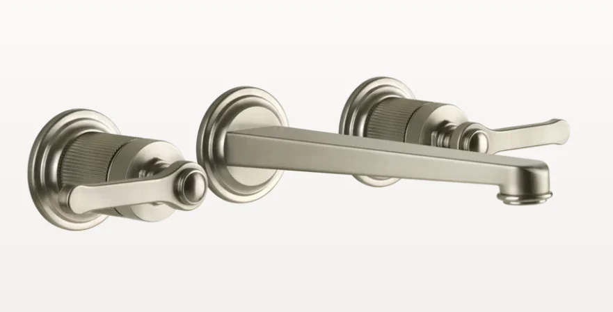 Смеситель для раковины, Gessi, VENTI20, цвет-Finox Brushed Nickel