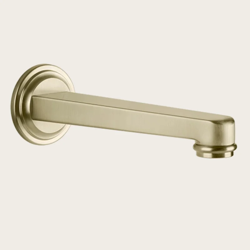 Излив, Gessi, VENTI20, цвет-Brushed Brass PVD