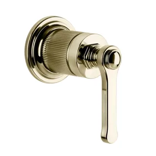 Смеситель для душа, Gessi, VENTI20, на 1 потребитель, цвет-Brass PVD
