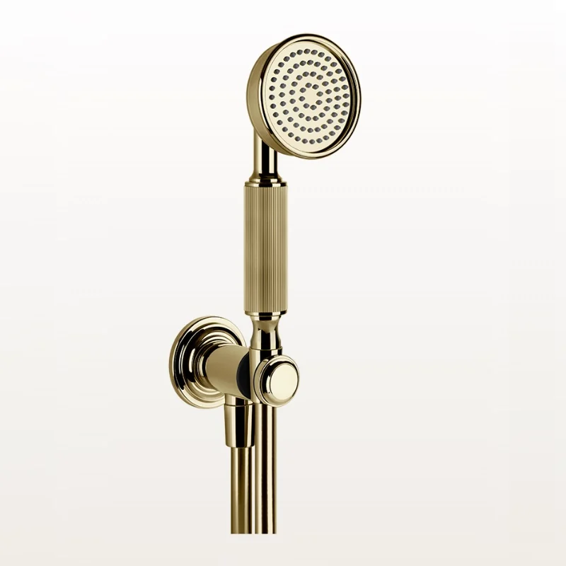 Душевой набор, Gessi, VENTI20, цвет-Brass PVD