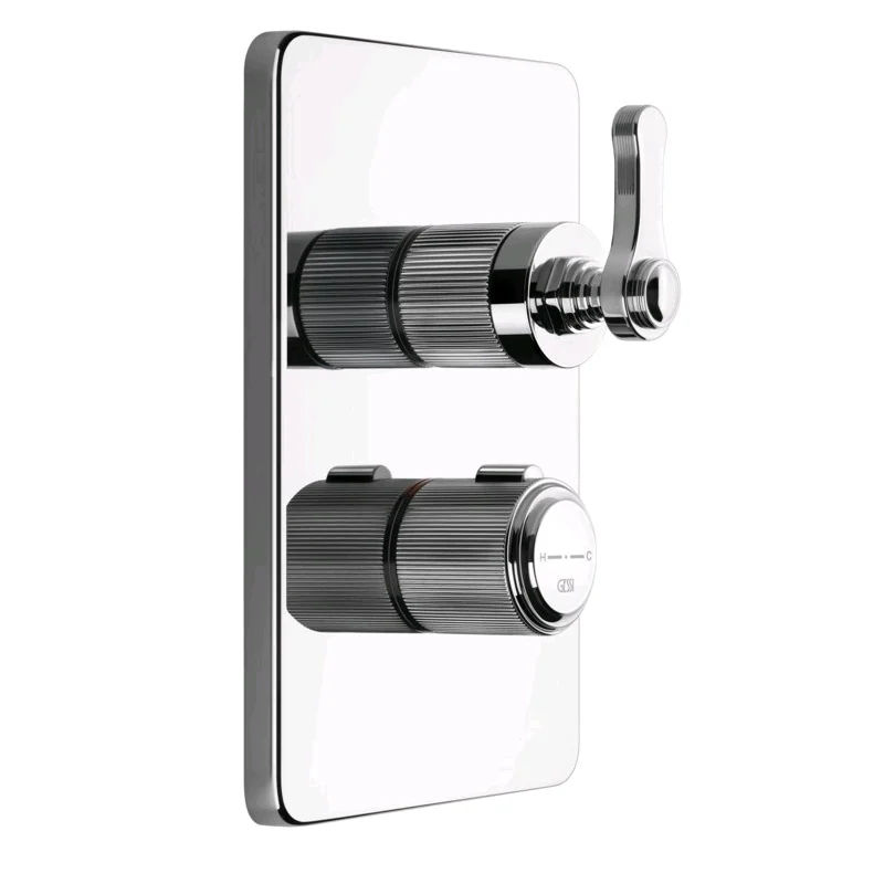 Смеситель для душа, Gessi, VENTI20, на 1 потребитель, цвет-хром