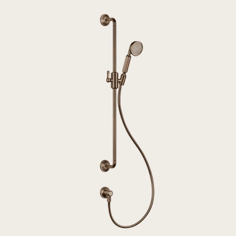 Душевой гарнитур, Gessi, VENTI20, 78, цвет-Copper Brushed PVD