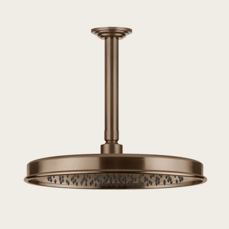 Верхний душ, Gessi, VENTI20, 328*328, цвет-Copper Brushed PVD