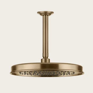 Верхний душ, Gessi, VENTI20, 328*328, цвет-Warm Bronze Brushed PVD